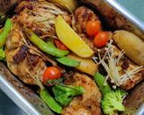 Gambar langkah 5 resipi Chicken Grill.