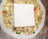 A picture of step 3 of Potato cheese stuffd paratha.
