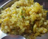 A picture of step 6 of Sabudana khichdi.