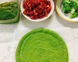 Hình bước làm 6 của món Spinach pizza