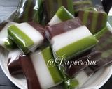 Foto langkah ke 4 dari resep Lapis Coklat Pandan Trio.