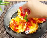 Foto langkah ke 6 dari resep 256. TELUR MATA SAPI BUMBU SIMPEL.