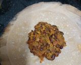 A picture of step 10 of Rajma Paneer Bharwa (stuffed) Paratha.
