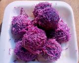Foto langkah ke 8 dari resep Klepon Ubi Ungu🍠💜✨.