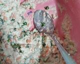 Foto langkah ke 2 dari resep Tahu aci sayuran kukus.