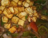 A picture of step 5 of Cheese chilli.