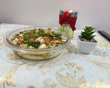 A picture of step 4 of Dahi Vada.