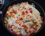 Foto del paso 3 de la receta Arroz basmati con verduras salteadas