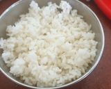 बचें हुए चावल की बादामी - खीर (chawal badami kheer recipe in hindi) रेसिपी चरण 1 फोटो