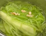 Hình bước làm 3 của món Canh Bí Xanh Nấu Tôm