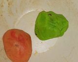 Foto langkah ke 4 dari resep Cookies teflon 2 (pandan, strowberry dan choco chip).