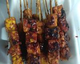 Foto langkah ke 6 dari resep Sate Tempe Pedas.