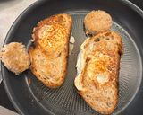 A picture of step 4 of Egg in the hole.
