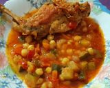 Foto del paso 6 de la receta: Garbanzos con conejo