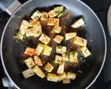 A picture of step 1 of Palak paneer.