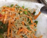 A picture of step 9 of Moong beans sprout salad.