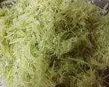 A picture of step 2 of Lauki kofta.