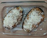 Foto del paso 8 de la receta Berenjenas al horno rellenas de carne