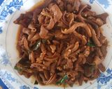 Foto langkah ke 5 dari resep Oseng usus kecap.