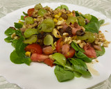 Foto del paso 1 de la receta: Ensalada de salmón ahumado y uvas