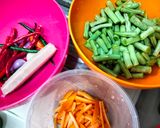 Foto langkah ke 4 dari resep Tumis Buncis Sosis.