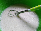 Budín de manzana