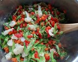 Foto del paso 3 de la receta: Quiche de pollo con verduras fácil y rápido