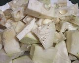 A picture of step 1 of Jackfruit veg(kathal).