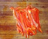 Foto del paso 1 de la receta: Verduras al wok con cerdo!