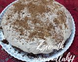 A picture of step 4 of Chocolate Cake with Cream Cheese and Chocolate Frosting.