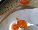 Foto del paso 13 de la receta: Aperitivo de panna cotta de trucha ahumada sobre galletas parmesanas