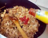 A picture of step 11 of Kuey teow goreng (chinese food).