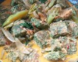 รูปขั้นตอนการทำที่ 4 ของ แกงเผ็ดไข่ทอดชะอมนมสด