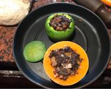 Foto del paso 3 de la receta: Zapallito verde y coreanito, relleno con restos del día anterior
