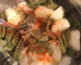 Foto del paso 3 de la receta: Tortilla de judía verde y patata con pimentón y ajo en polvo