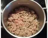 Hình bước làm 3 của món Spaghetti #cleaneating