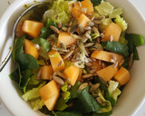 Foto del paso 1 de la receta: Ensalada de melón con aderezo de cilantro