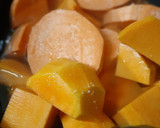 Foto del paso 1 de la receta: Sopa crema de calabaza y batata