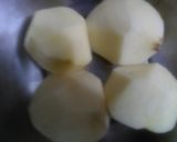 A picture of step 1 of Crispy french fries.