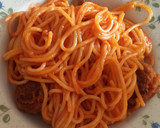 Foto del paso 6 de la receta: Espaguetis con albóndigas🍝