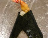 A picture of step 4 of Japanese Shrimp Tempura Onigiri (Rice Ball)②.