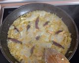 Foto del paso 3 de la receta: Revuelto de salmón con anchoas y alcaparras 😋😋😋😋😋