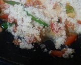 A picture of step 3 of Samak rice pulao (barnyard millet).