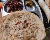 A picture of step 6 of Radish (mooli) paratha.