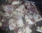 A picture of step 2 of Chicken shashilic.