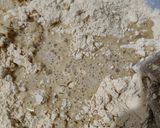 A picture of step 2 of Champakali gathiya.