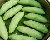 Foto langkah ke 4 dari resep Es pisang ijo.