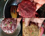 A picture of step 2 of Beetroot cutlet.
