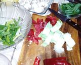 Foto del paso 1 de la receta: Champiñones Salteados más vegetales y fideos Schraube