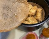 氣炸蝦漿豆包捲的食譜步驟3照片